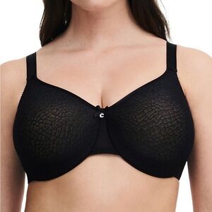 Chantelle C‎ Magnifique Molded Minimizer Underwire Bra Black 32DDD